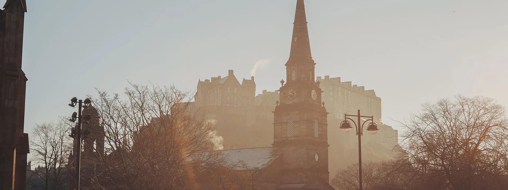 Edinburgh Location Header