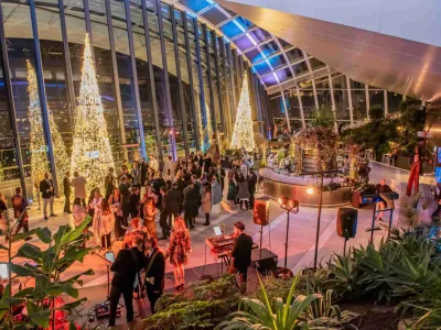 image-London Christmas party venues with a view