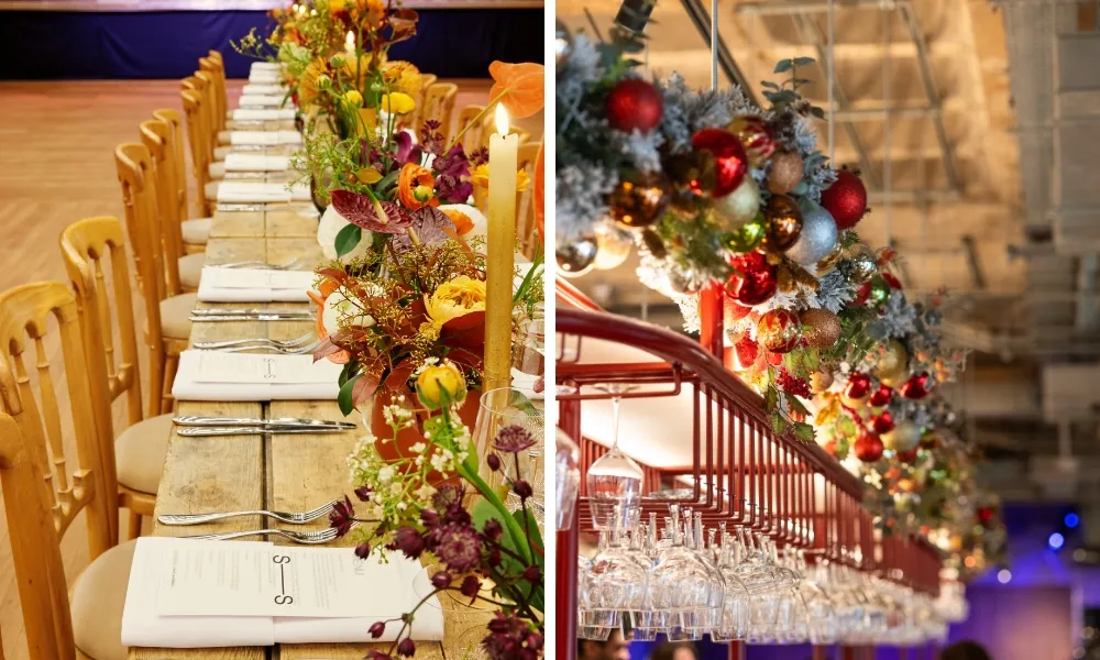 Seated Dinner & Standing Social