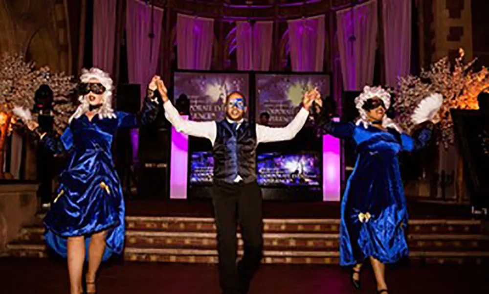 Masquerade Ball Christmas Party