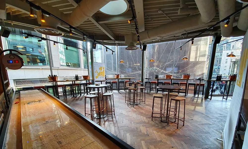 Sports Lounge - evening