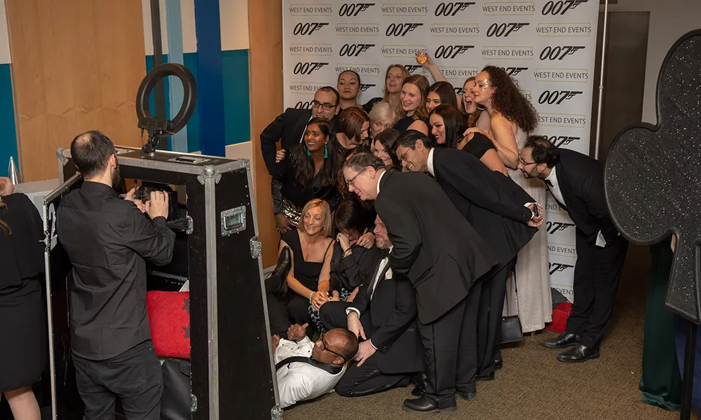 James Bond Skyball Christmas Party