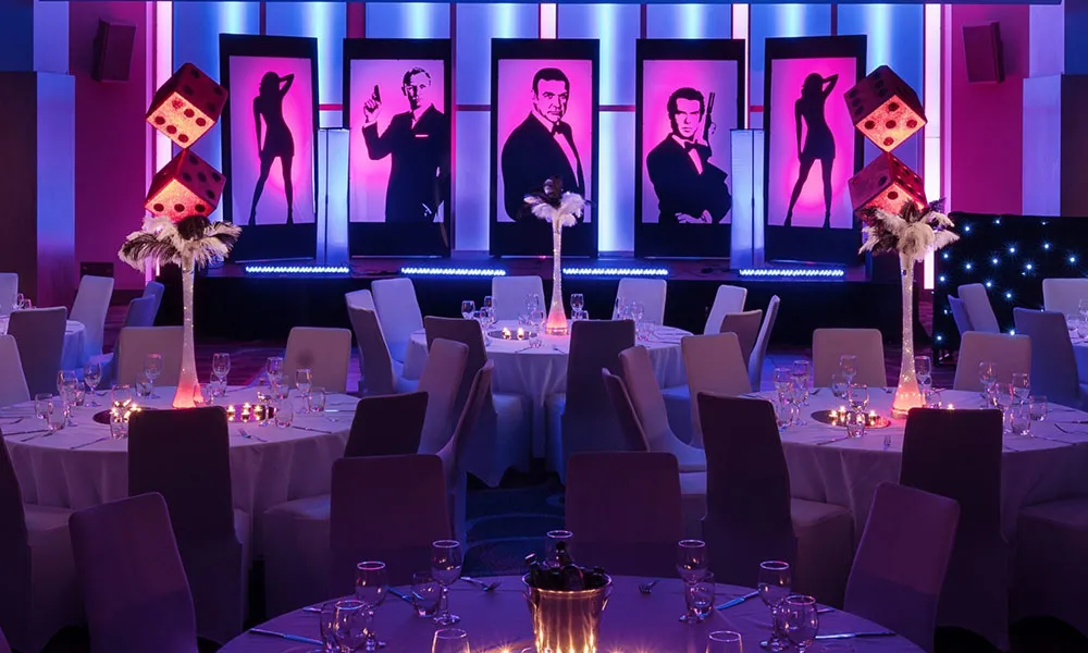 James Bond, Skyball Christmas Party